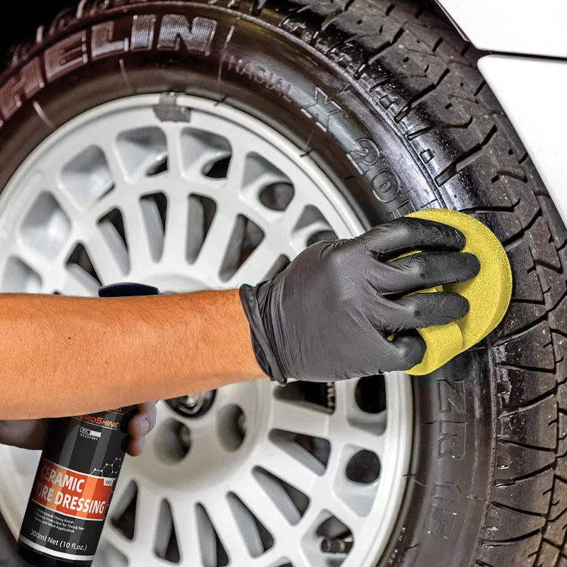 Ceramic Tire Dressing — tire and trim care product for cars