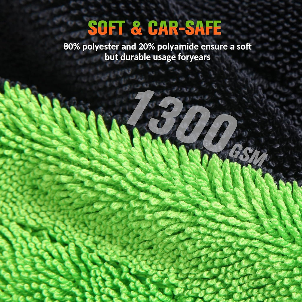 XXL 1300 GSM Drying Towel — microfiber car drying towel
