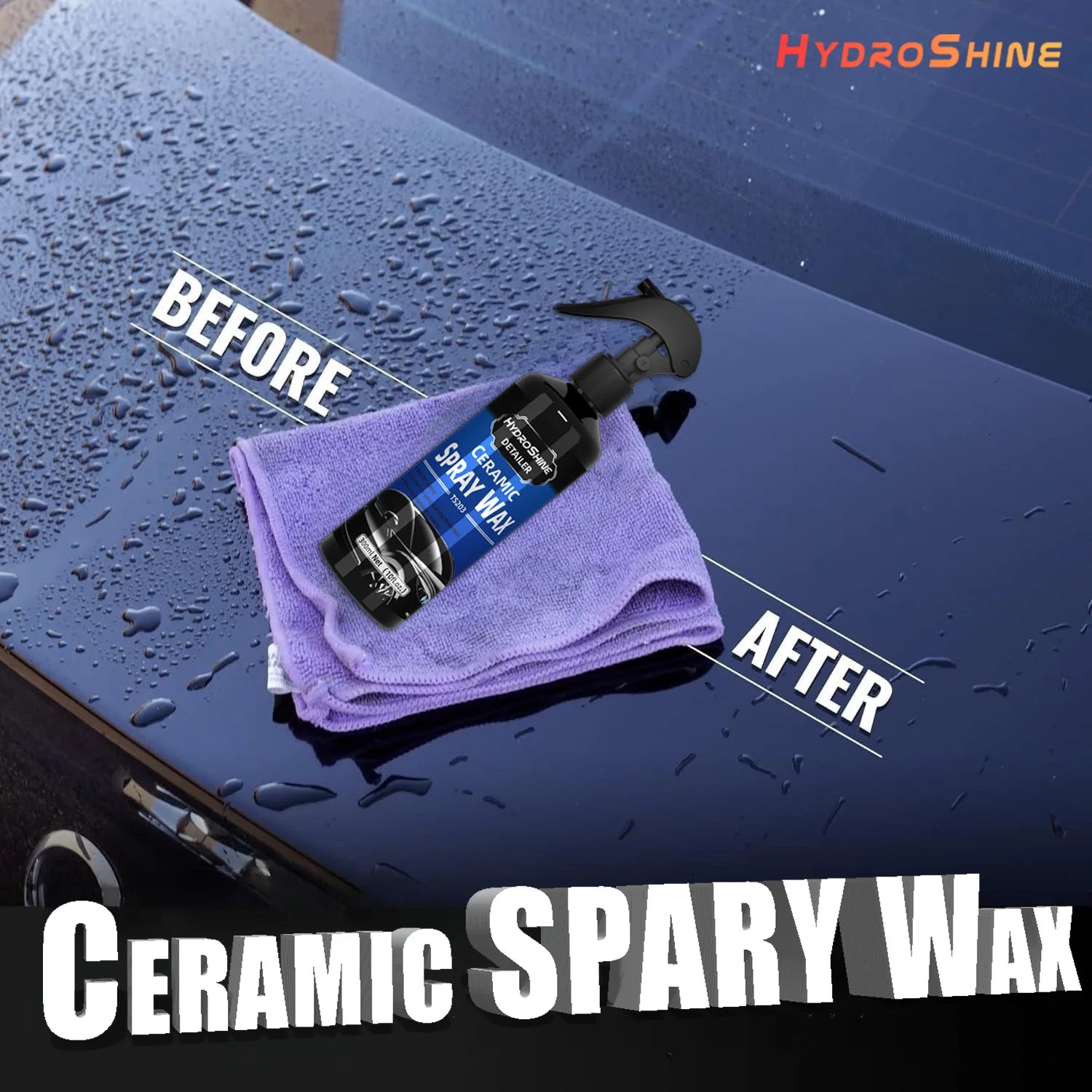 Crystal Ceramic Detailer Spray — ceramic coating spray for car paint protection