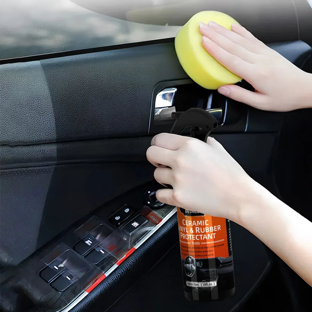 Vinyl & Rubber Protectant Spray — tire and trim care product for cars