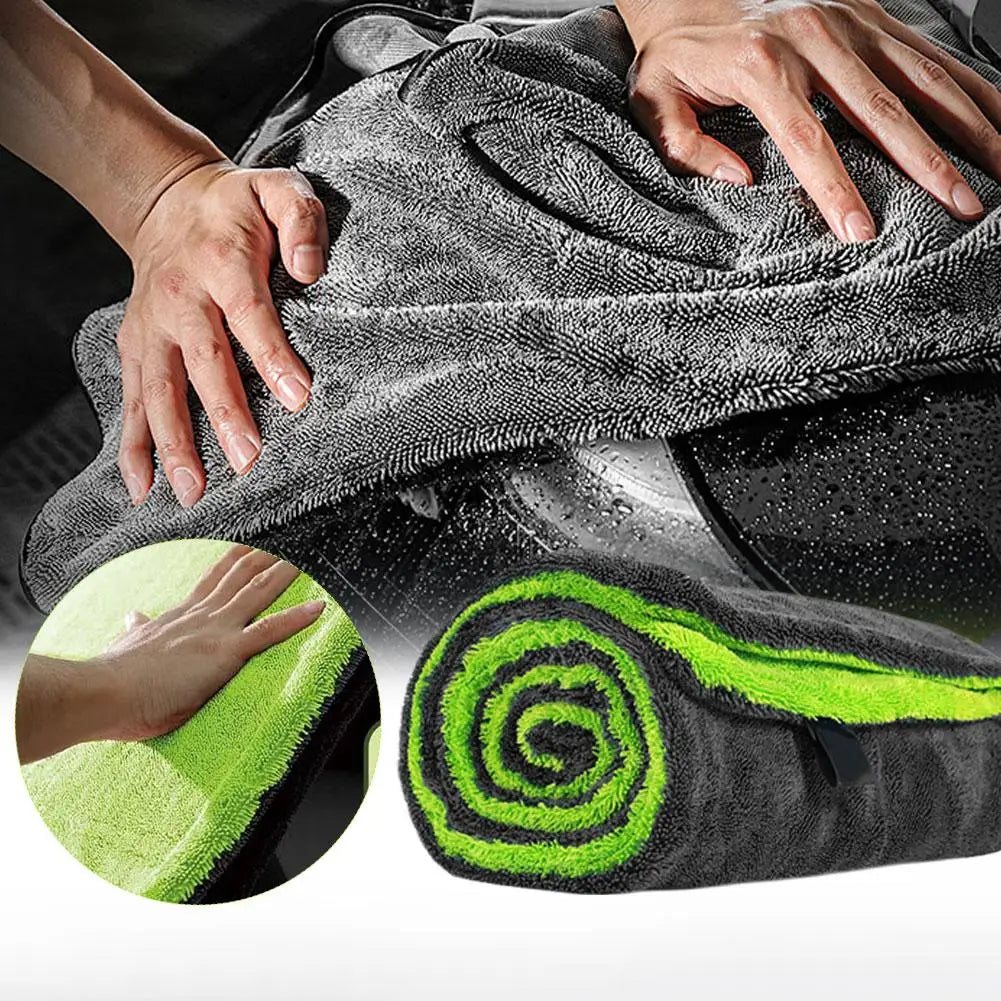 Pro 1400 GSM Drying Towel — microfiber car drying towel