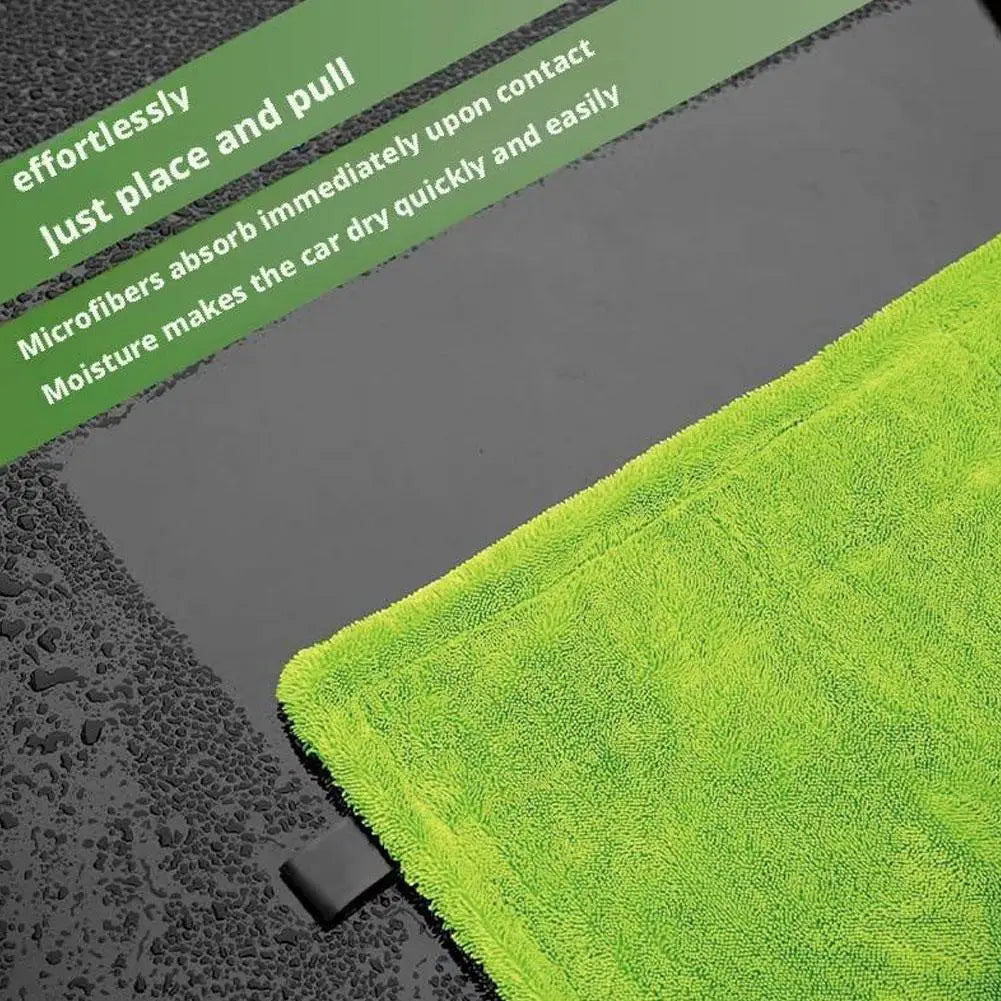 Pro 1400 GSM Drying Towel — microfiber car drying towel
