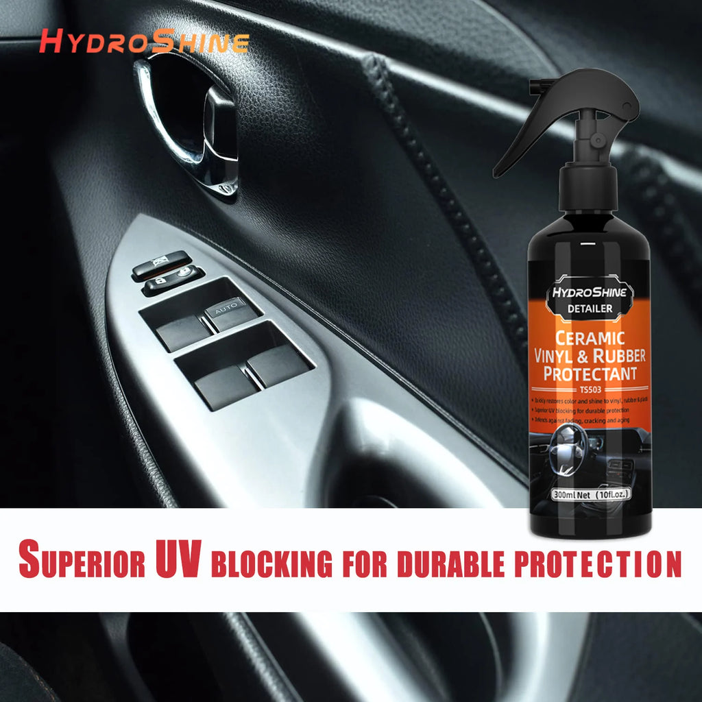 Vinyl & Rubber Protectant Spray — tire and trim care product for cars