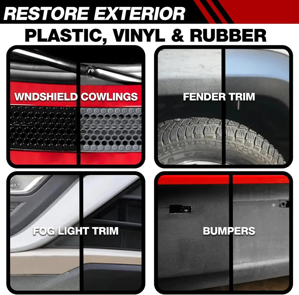 Ceramic Trim Restorer — tire and trim care product for cars