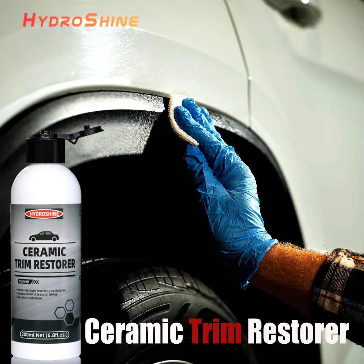 Ceramic Trim Restorer — tire and trim care product for cars