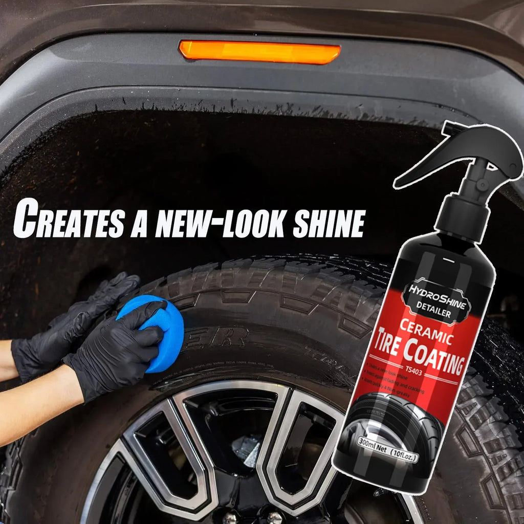 Ceramic Tire Coating Spray — tire and trim care product for cars