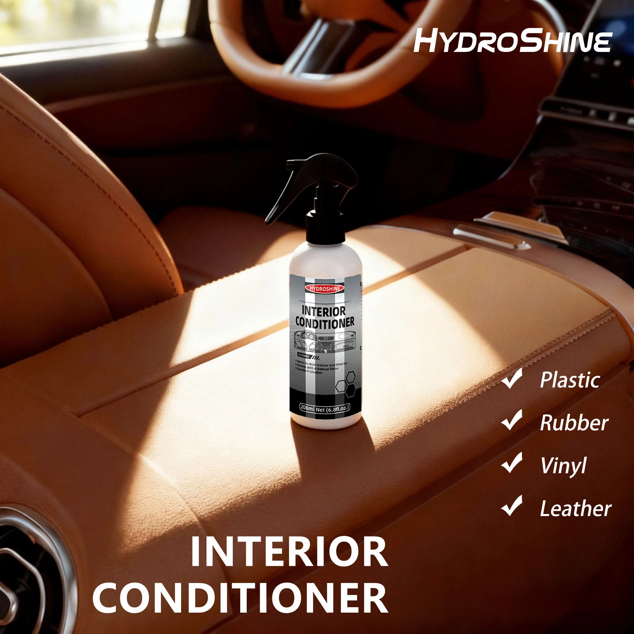 Interior Leather & Seat Conditioner — interior car care and conditioning product