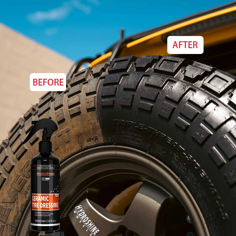 Ceramic Tire Dressing — tire and trim care product for cars