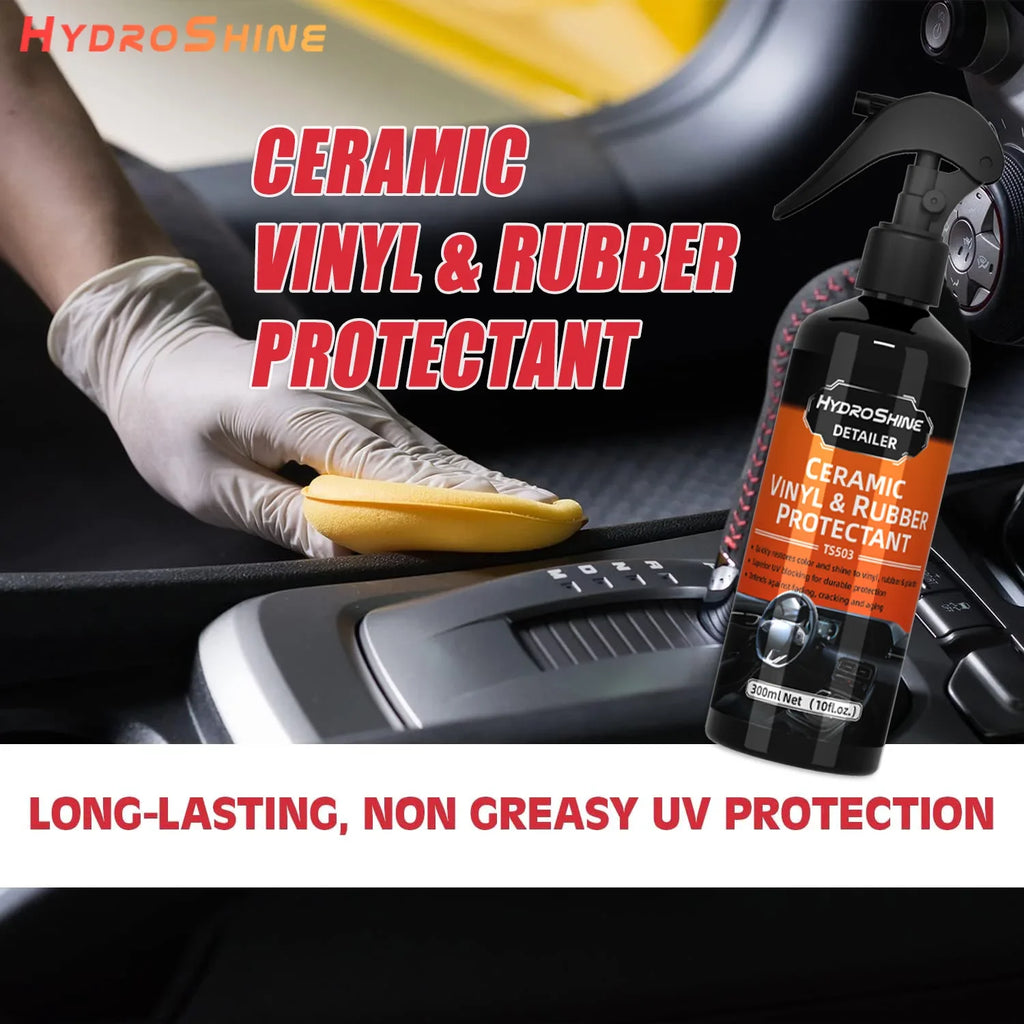 Vinyl & Rubber Protectant Spray — tire and trim care product for cars