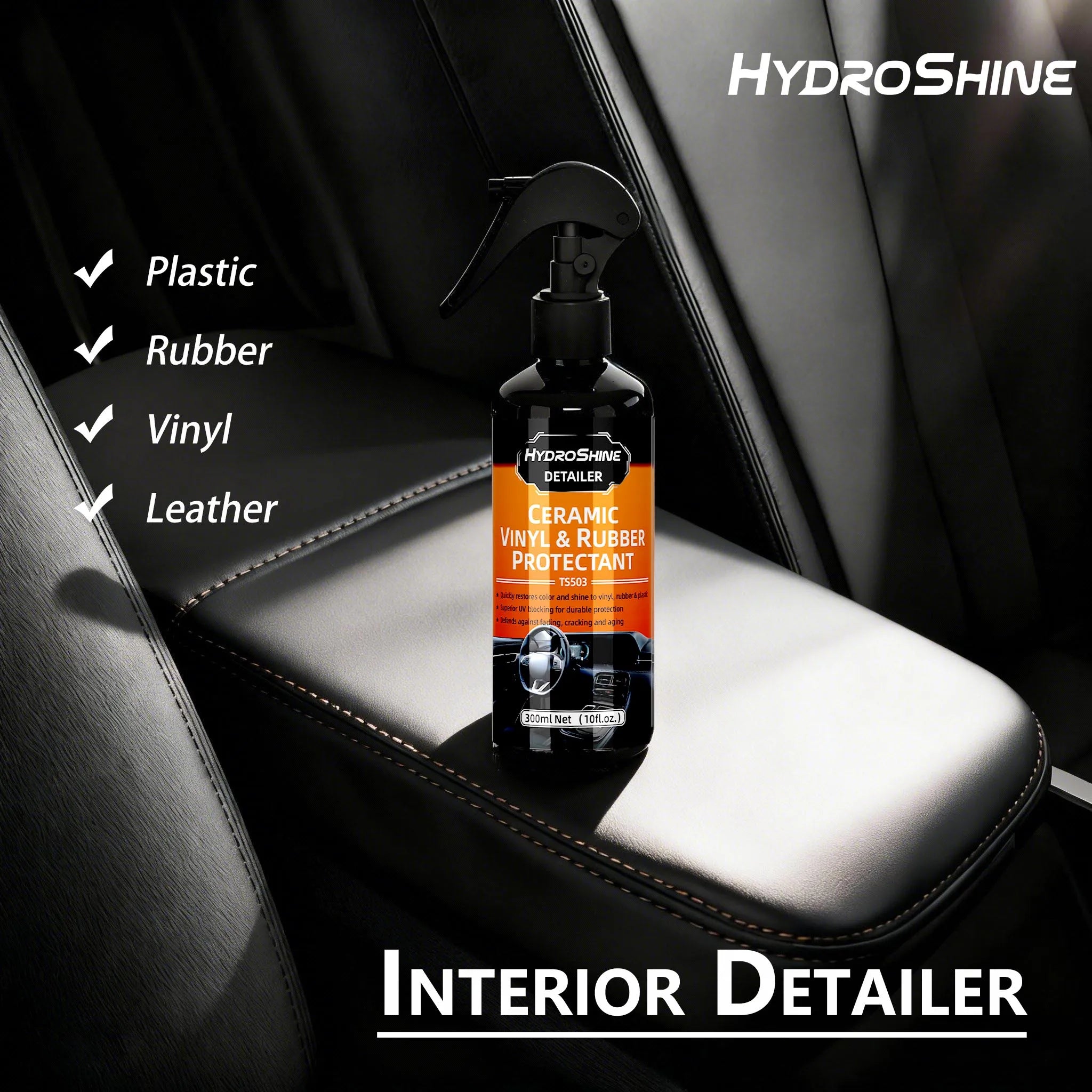 Vinyl & Rubber Protectant Spray — tire and trim care product for cars